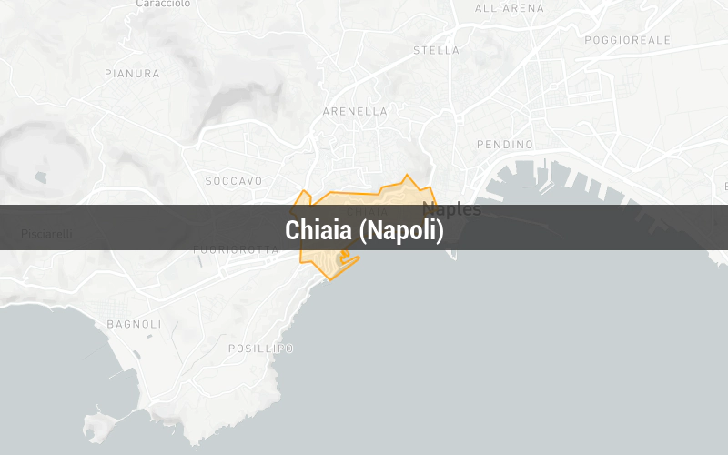 Mappa di Chiaia (Napoli) Mappa di Chiaia (Napoli)