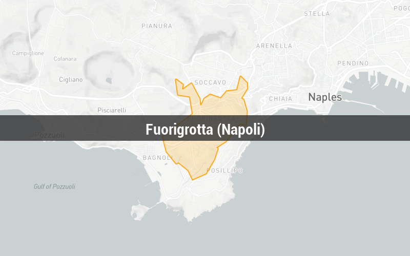 Map of Fuorigrotta (Napoli)