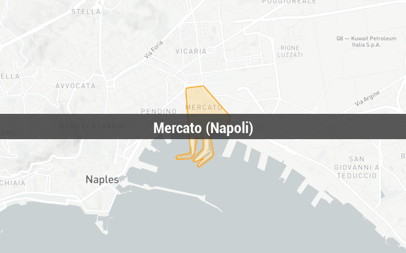 Map of Mercato (Napoli)