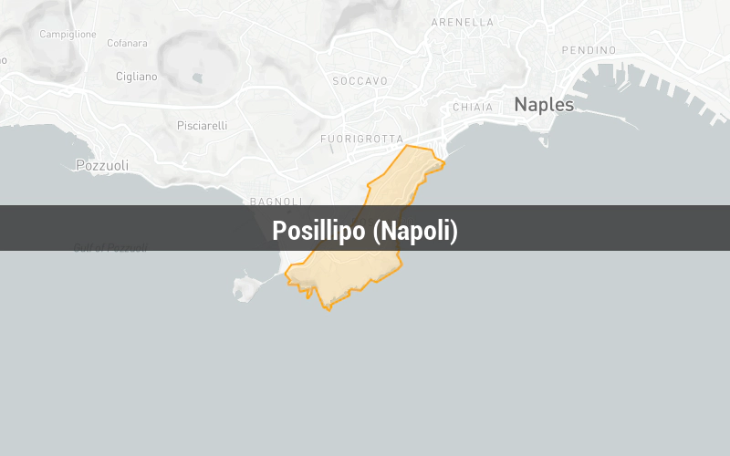Map of Posillipo (Napoli)