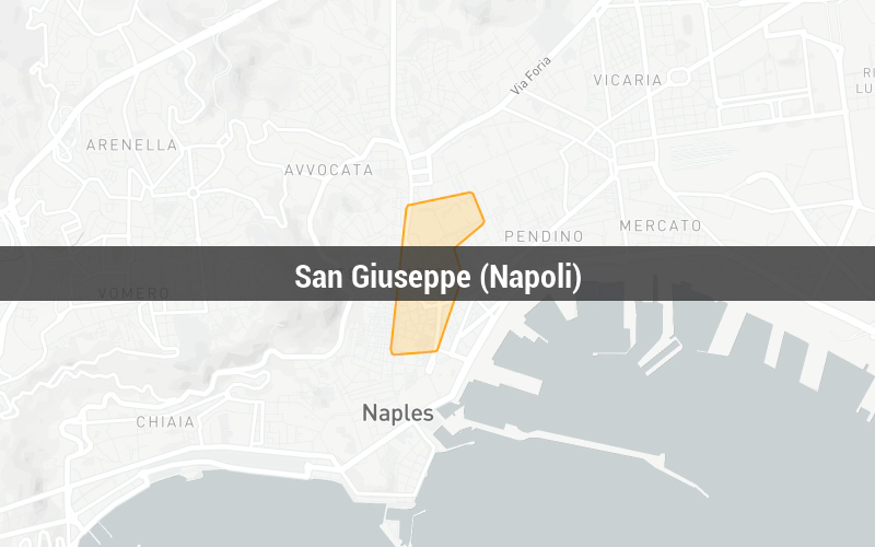 Map of San Giuseppe (Napoli)