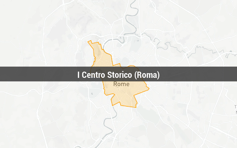 Map of I Centro Storico (Roma)