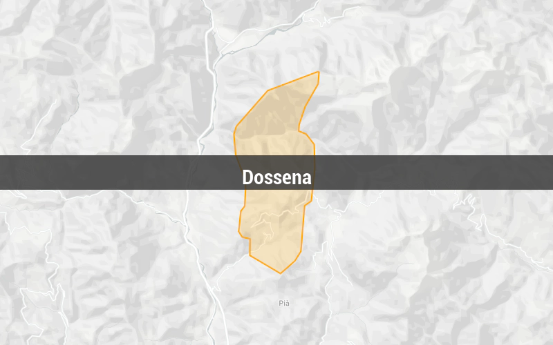 Map of Dossena