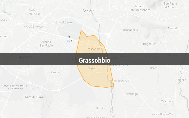 Map of Grassobbio