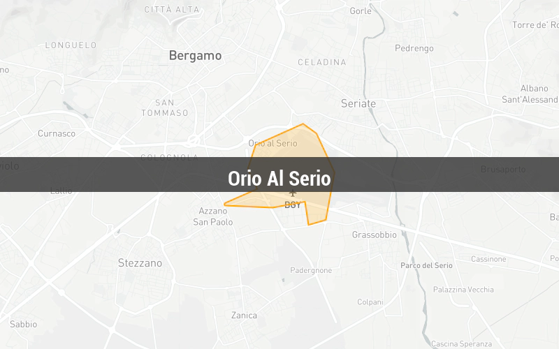Map of Orio Al Serio