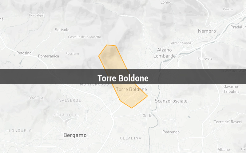 Map of Torre Boldone
