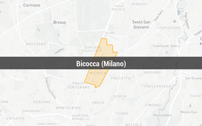 Mappa di Bicocca (Milano) Mappa di Bicocca (Milano)