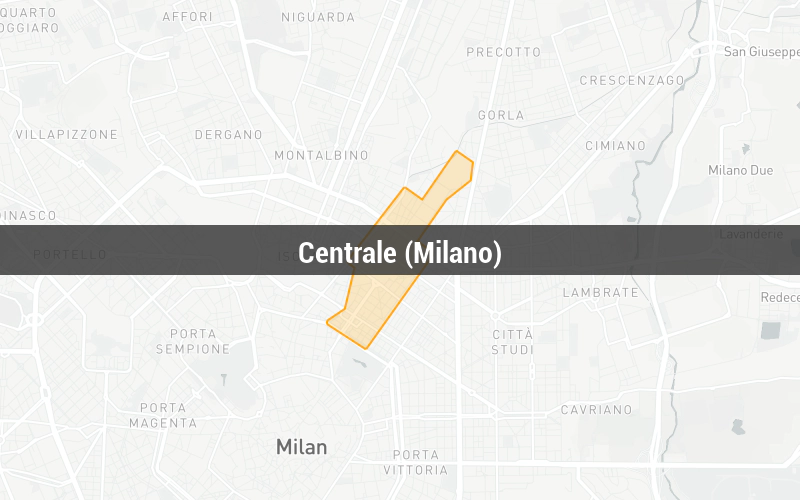 Map of Centrale (Milano)