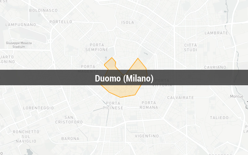 Map of Duomo (Milano)