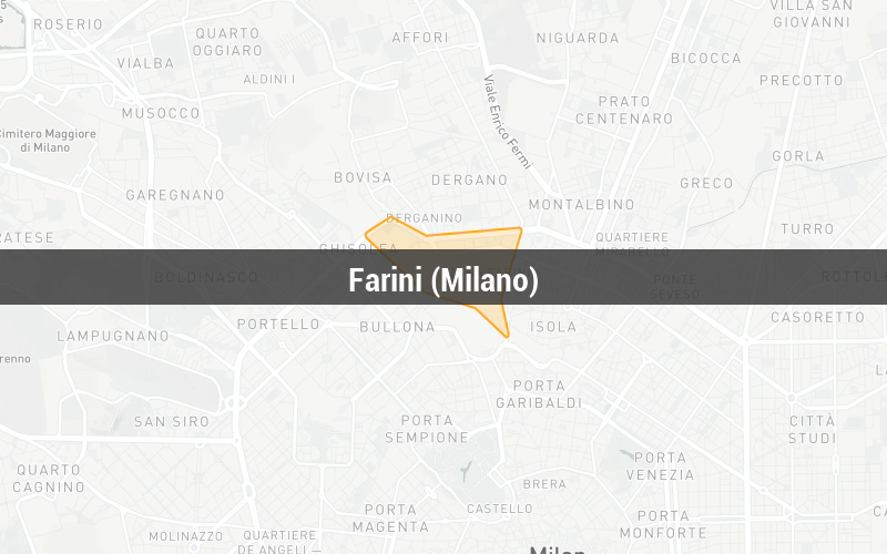 Map of Farini (Milano)