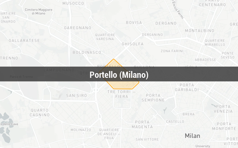 Map of Portello (Milano)