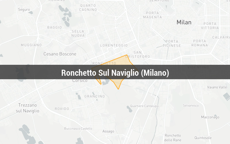 Map of Ronchetto Sul Naviglio (Milano)