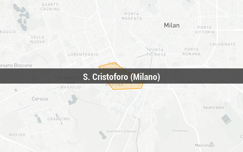 Map of S. Cristoforo (Milano)