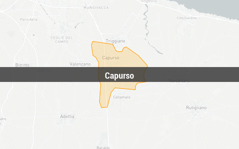 Mappa di Capurso