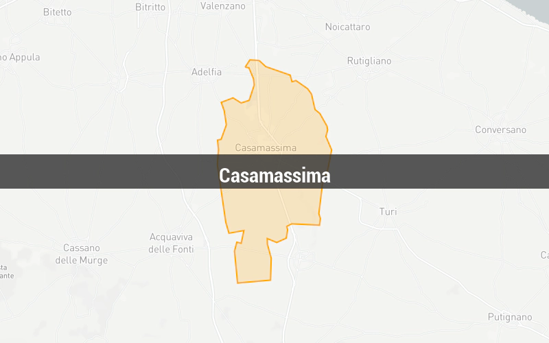 Map of Casamassima