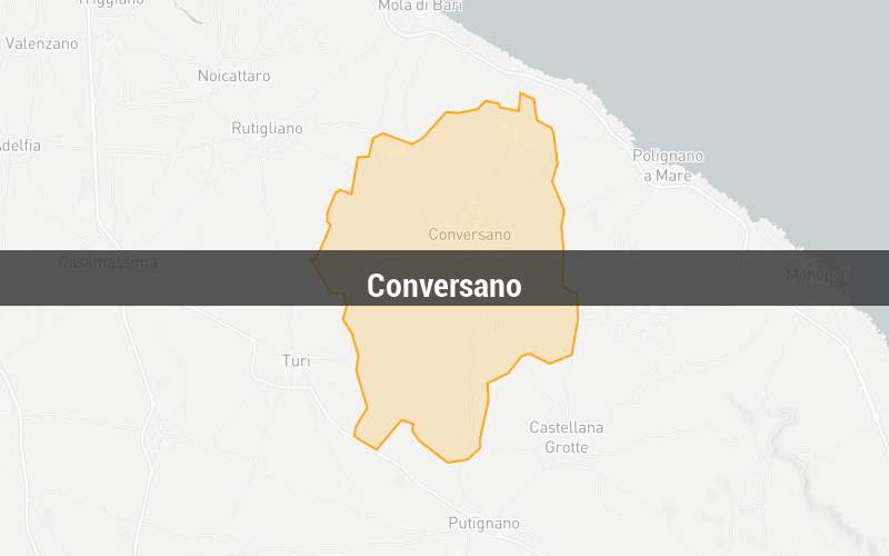 Map of Conversano