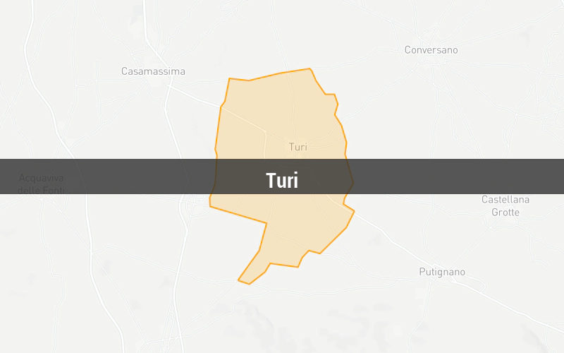 Map of Turi