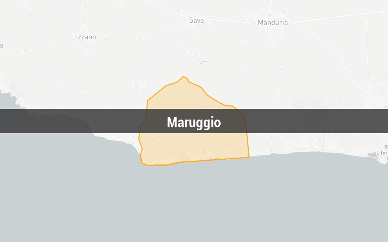 Map of Maruggio