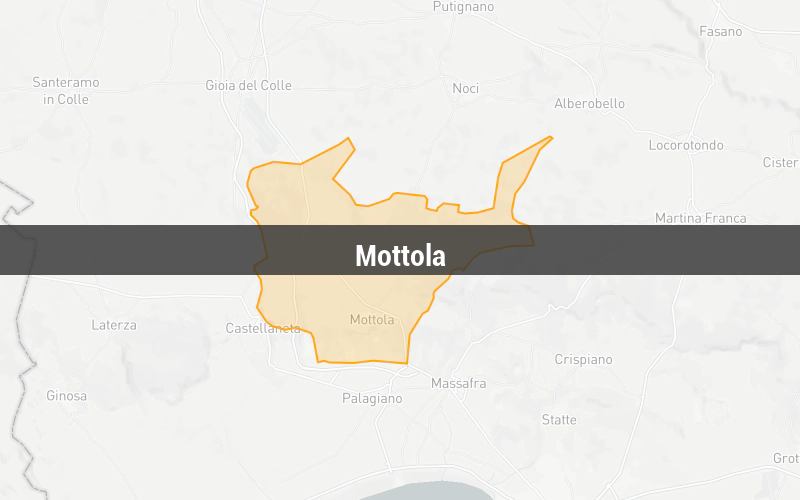 Map of Mottola
