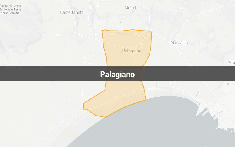 Map of Palagiano