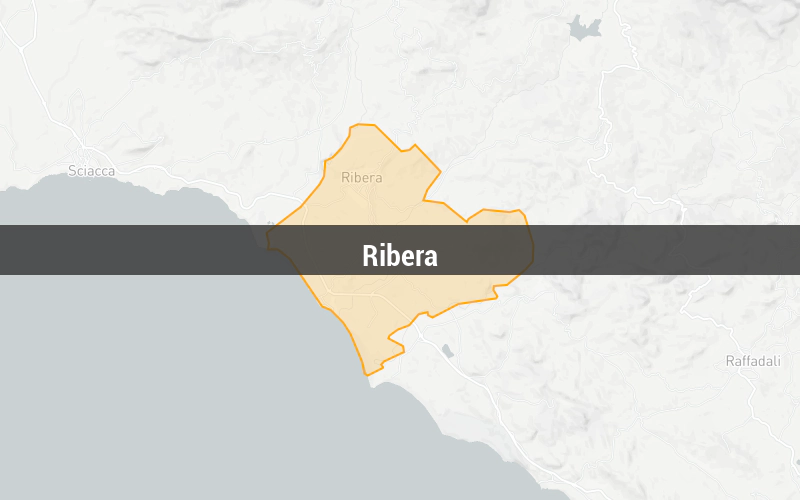 Map of Ribera