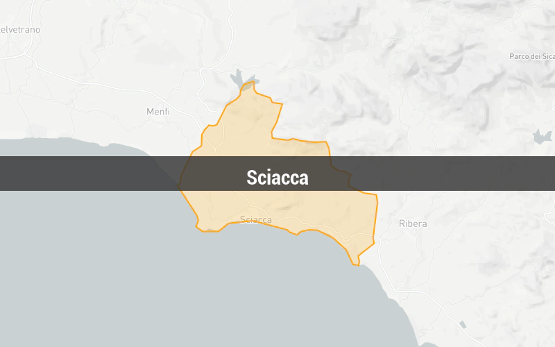 Map of Sciacca