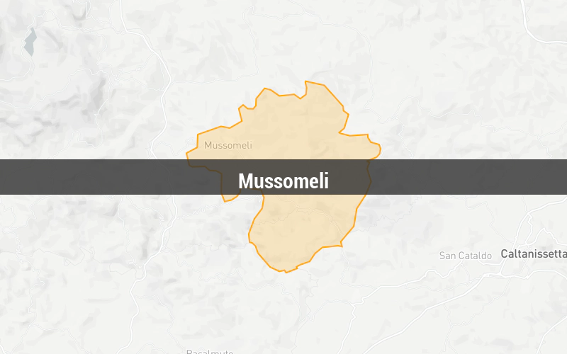 Map of Mussomeli