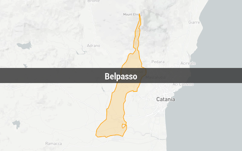 Mappa di Belpasso