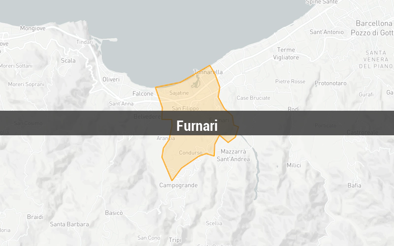 Map of Furnari