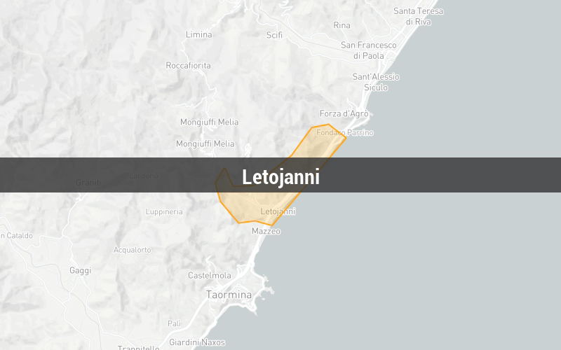 Map of Letojanni