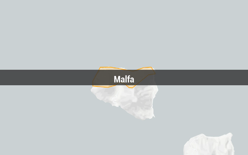 Map of Malfa
