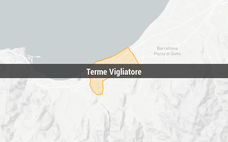 Map of Terme Vigliatore