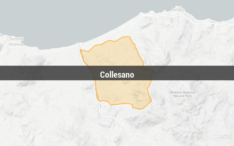 Map of Collesano