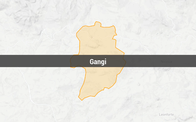Map of Gangi