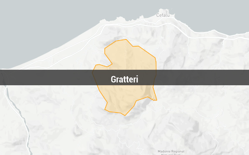 Mappa di Gratteri