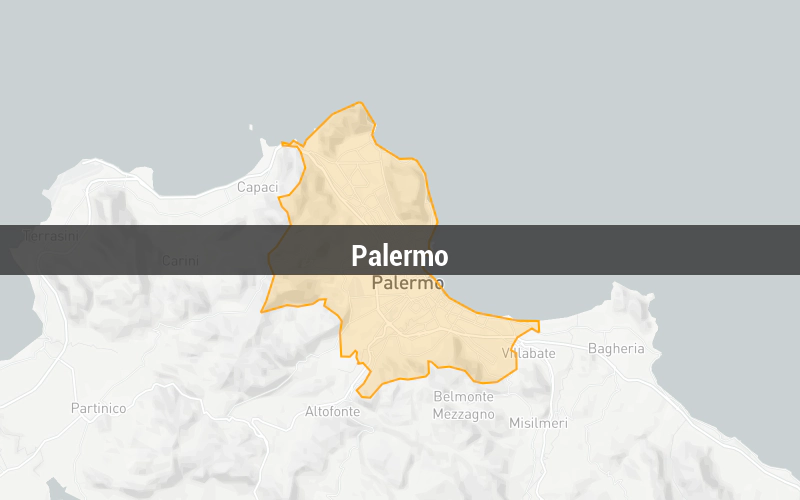Mappa di Palermo Mappa di Palermo