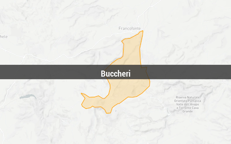 Mappa di Buccheri