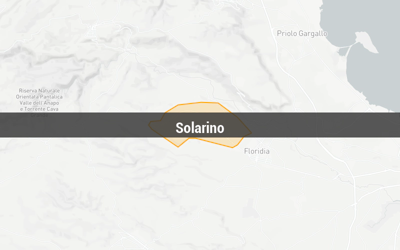 Map of Solarino