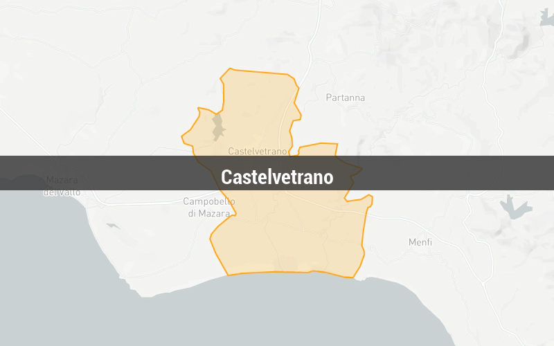 Map of Castelvetrano