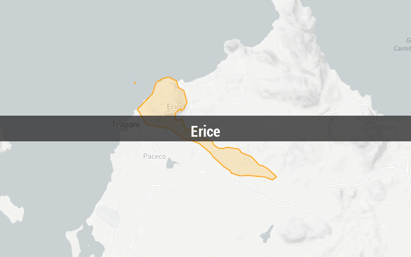 Map of Erice