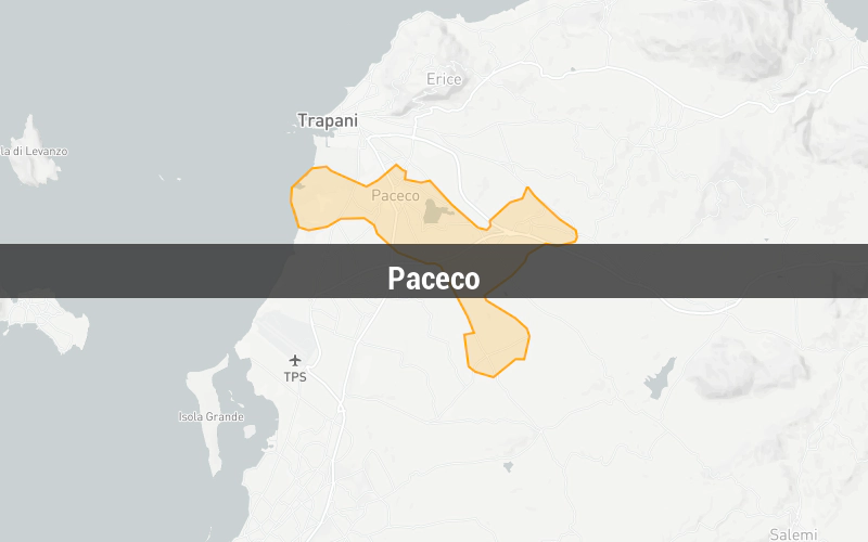 Map of Paceco