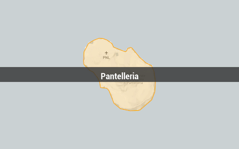 Map of Pantelleria