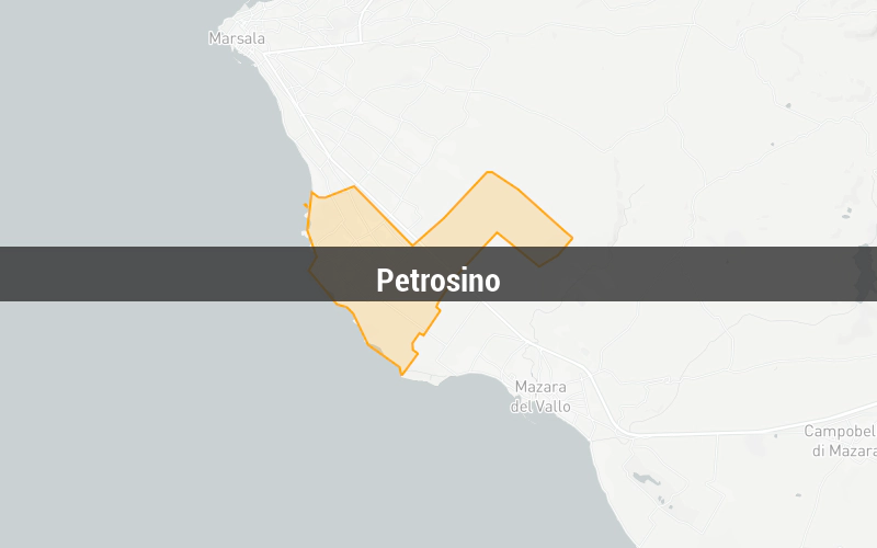 Map of Petrosino