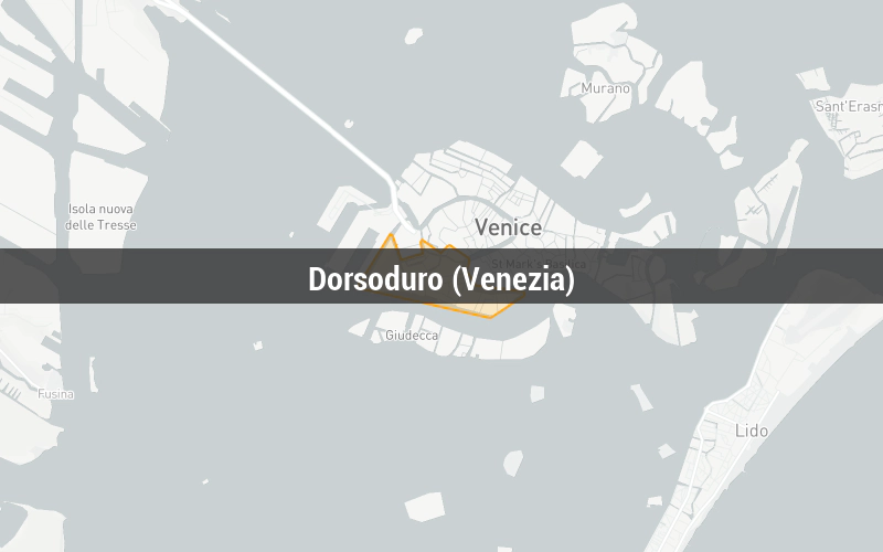 Map of Dorsoduro (Venezia)