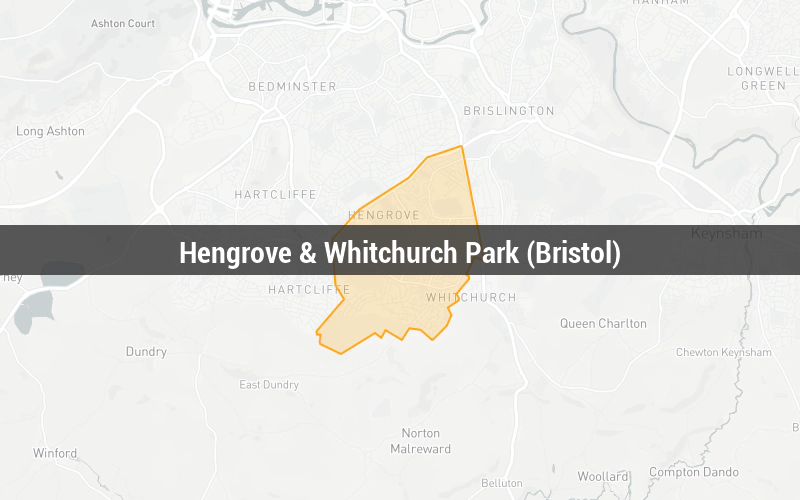 Map of Hengrove & Whitchurch Park (Bristol)