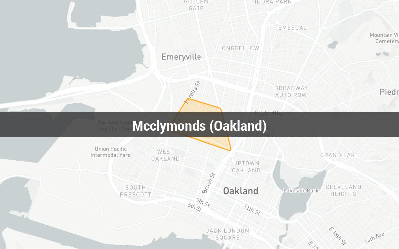 Map of Mcclymonds (Oakland)