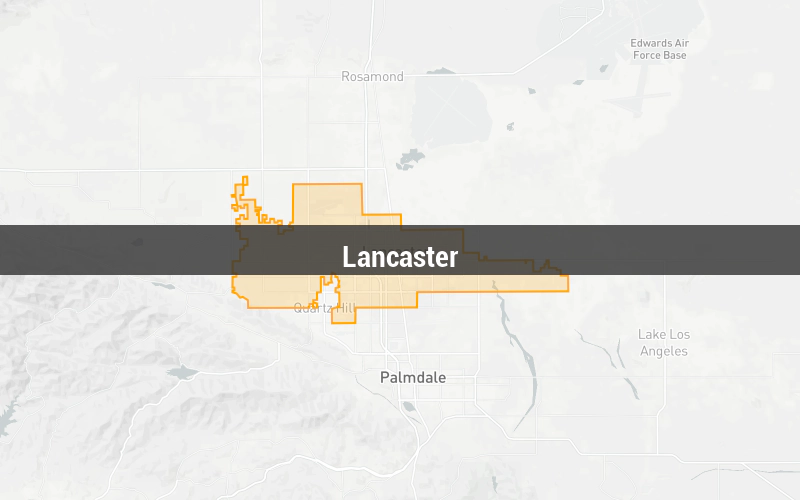 Map of Lancaster