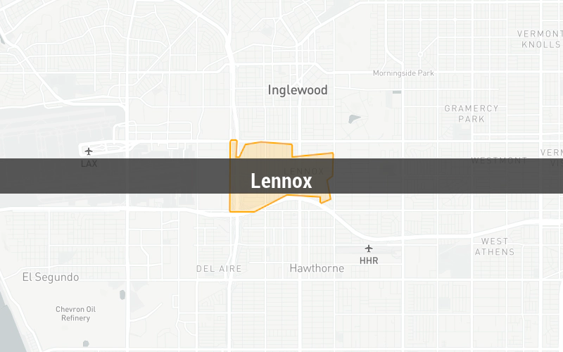 Map of Lennox