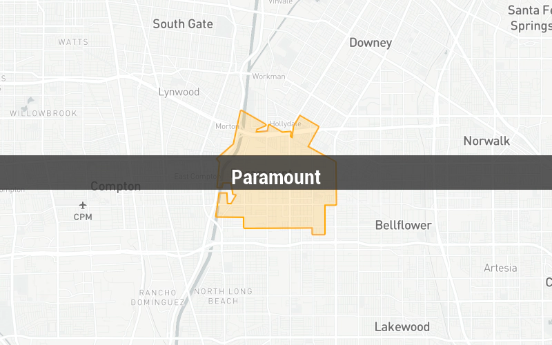 Map of Paramount