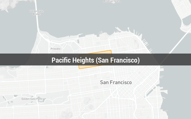 Map of Pacific Heights (San Francisco)